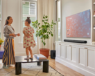 Images of the upcoming Sonos Arc Ultra soundbar have leaked. (Image source: Mystery Lupin via X)