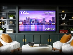 TCL’s QM9K TV (pictured) is now available in the US. (Image source: TCL)