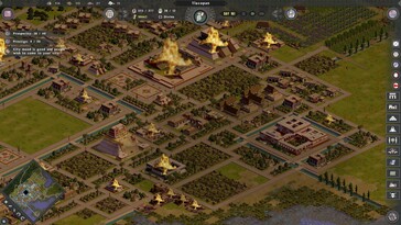 Pictured: A gameplay screenshot from Tlatoani: Aztec Cities.