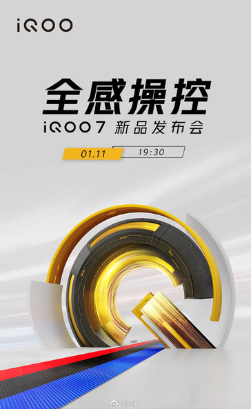 IQOO 7. (Image source: Weibo via @yabhishekhd)