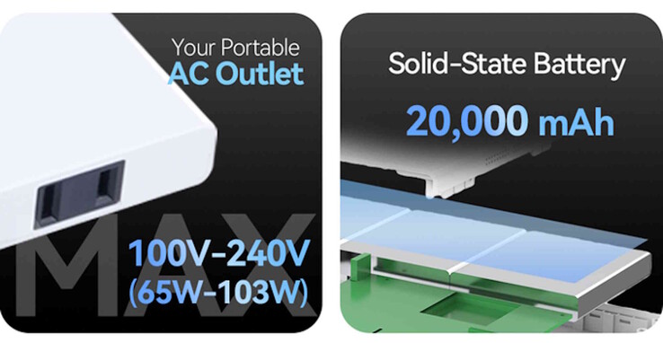 The Nomad N1 is a slim power bank with AC outlet and solid-state battery (Image source: Nomad)