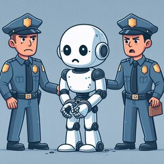 The founder of a supposed AI-powered checkout service has been arrested for fraud. The app allegedly relied almost entirely on human input. (Image source: Bing image generation)