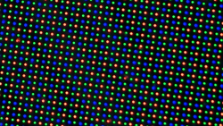 Subpixel grid of the inner display
