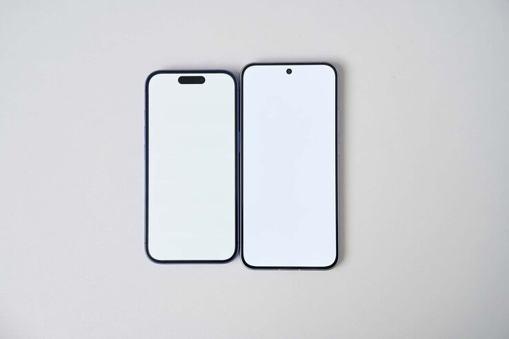 The "Reno13" is pitched against the iPhone 16 in a new leak. (Source: Digital Chat Station via Weibo)