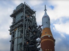 Artemis II with ESA Logo and NASA Logo (Source ESA via YouTube)