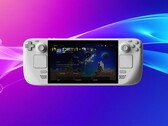 Asobi: Remote Play shown on a Steam Deck 