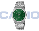 The Casio MTB145DC-3AV (pictured) has a clean, yet vivid green dial. (Image source: Casio - edited)