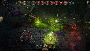 An image showing a battle in Disciples: Liberation.