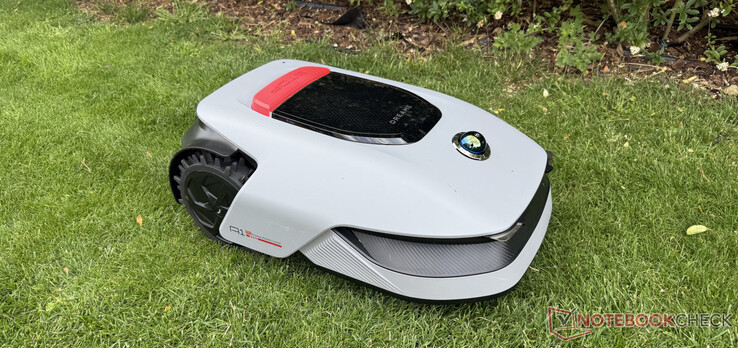 Dreame A1 Pro robotic lawnmower at work