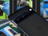 More live shots of the Google Pixel 8 Pro have been leaked seemingly from the production line. (Image source: Pretend Studio - edited)