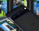 More live shots of the Google Pixel 8 Pro have been leaked seemingly from the production line. (Image source: Pretend Studio - edited)