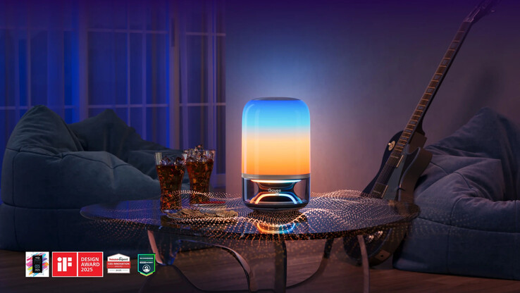 The Govee Table Lamp 2 Pro x Sound by JBL. (Image source: Govee)