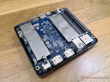 No inner metal skeleton reinforcement unlike on the Intel NUC