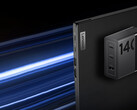 The new ThinkPlus GaN chargers are available in Black and White (Image source: Lenovo - edited)