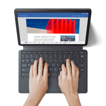 The Lenovo Keyboard Pack comes with a built-in trackpad. (Image Source: Lenovo)
