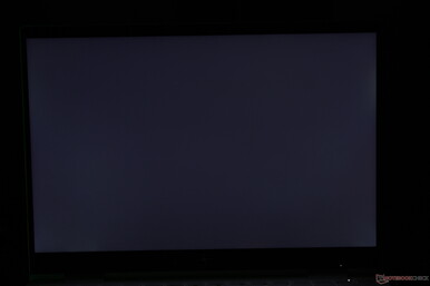 Minimal uneven backlight bleeding on our test unit