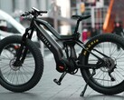 The Nireeka Mega eMTB has a 1500W Bafang motor. (Image source: Indiegogo)