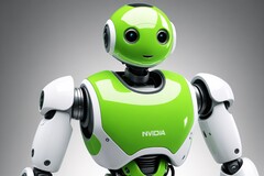 Nvidia&#039;s next AI-related project might involve androids (Image source: Stable Diffusion)