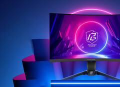 The PGO27QFS2A is one of four unreleased 27-inch ASRock gaming monitors, PG27FF1A pictured. (Image source: ASRock)