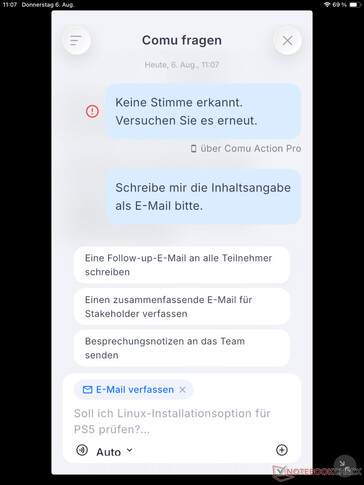 If the AI cannot directly process the language input of a prompt, it will provide alternatives.