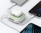 The Silicon Power MP10 power bank charging four devices. (Image source: Silicon Power)