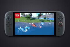 Pokémon Scarlet looks only a little better on the Nintendo Switch 2. (Image source: Nintendo, edited)
