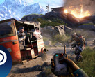 A screenshot from Ubisoft's open world FPS Far Cry 4 that shows off the gameplay and combat in the game. (Image Source: Steam - Edited)