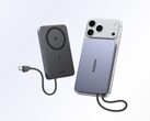 The Ugreen MagFlow Air Ultra Slim PB579 Power Bank supports 25W wireless and 45W USB-C charging.