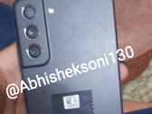 The Galaxy S21 FE will launch globally in early 2022. (Image source: @Abhisheksoni130)