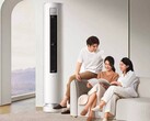 The Xiaomi Soft Wind Vertical Air Conditioner 3hp can be controlled with Xiao AI voice commands. (Image source: Xiaomi)