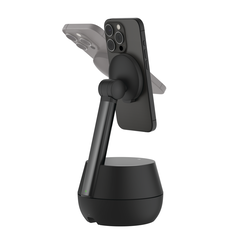 Belkin Stand Pro supports motorized 360° pan and 90° tilt. (Image Source: Belkin)