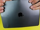 Koroy could completely bend the iPad out of shape by the end of his test. (Source: YouTube)