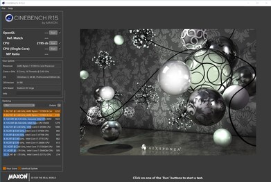 CB R15 Multi 64Bit score at 4.25 GHz