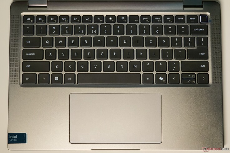 The chiclet keyboard offers a good typing experience