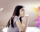 eLEAP can offer more cost-efficient and overall-improved displays. Promo image displaying an impressed person. (Image source: JDI) 