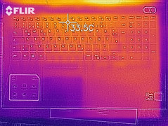 Heat development top (idle)