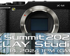 Fujifilm has confirmed an October 14 X Summit, where the launch of the X-M5 camera seems likely. (Image source: Fujifilm - edited)