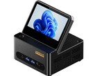 The G-Flip mini PC is equipped with a foldable display (Image source: Aoostar)