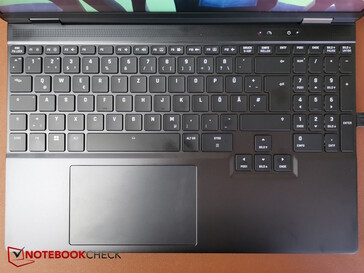 The keyboard