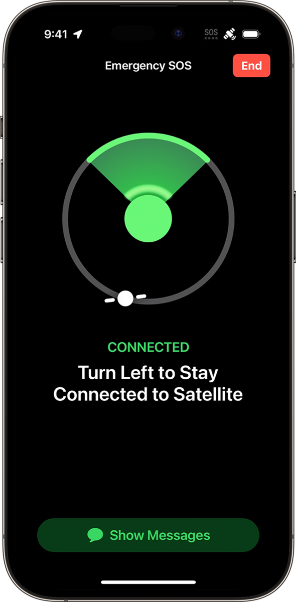 Iphone emergency satellite clearance