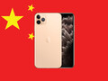The iPhone has struggled in China this quarter. (Image via Apple w/ edits)