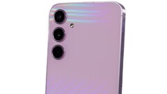 The Galaxy A55. (Image source: Notebookcheck)
