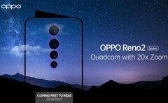 The OPPO Reno2 may have made its first appearance on Geekbench. (Source: OPPO)