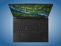 The ThinkPad P16s i Gen 5 viewed from above.
