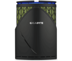 The BRIX-GZ1DTi7-1070GB GW is a powerful SFF gaming PC coming soon from Gigabyte. (Source: Gigabyte)