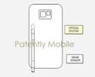 A diagram from the patent for the new kind of S Pen. (Source: Patently Mobile)