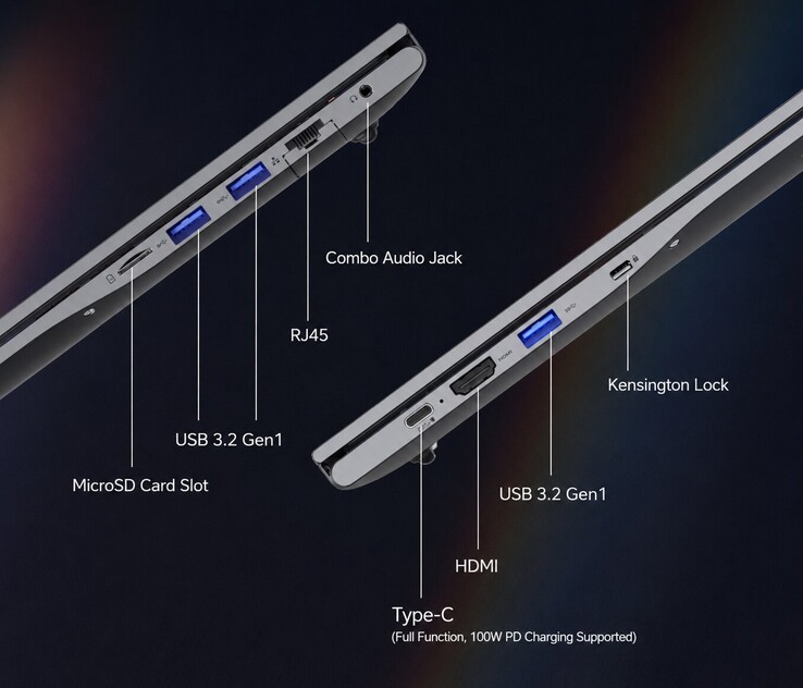 Acer Swift Go Ports (machine translated)