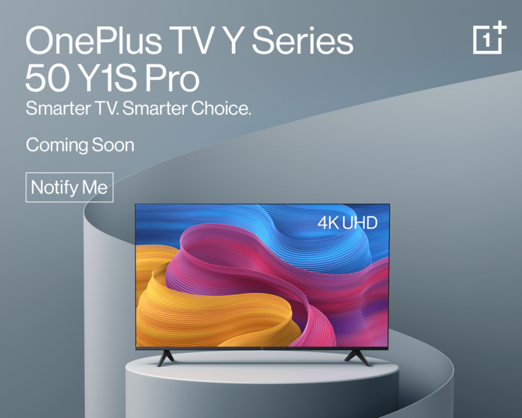 OnePlus teases its latest smart TV. (Source: OnePlus via Amazon.in)