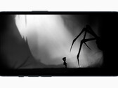 Apple Arcade game Limbo showcasing the gaming experience on an iPhone, highlighting Apple's expanding gaming ecosystem (Image source: Apple Newsroom)