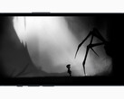 Apple Arcade game Limbo showcasing the gaming experience on an iPhone, highlighting Apple's expanding gaming ecosystem (Image source: Apple Newsroom)